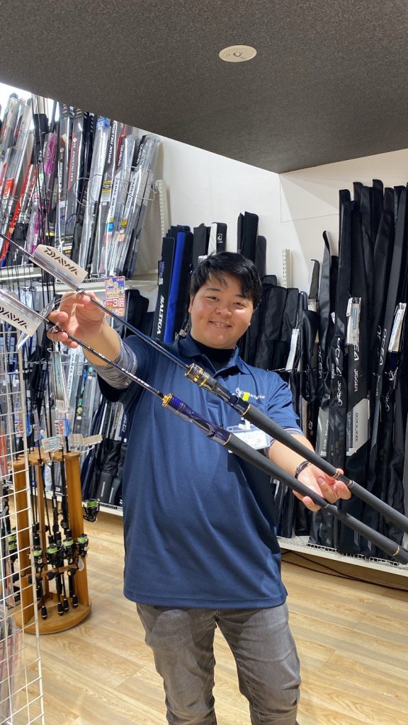ダイワ新製品触っちゃいました‼️
