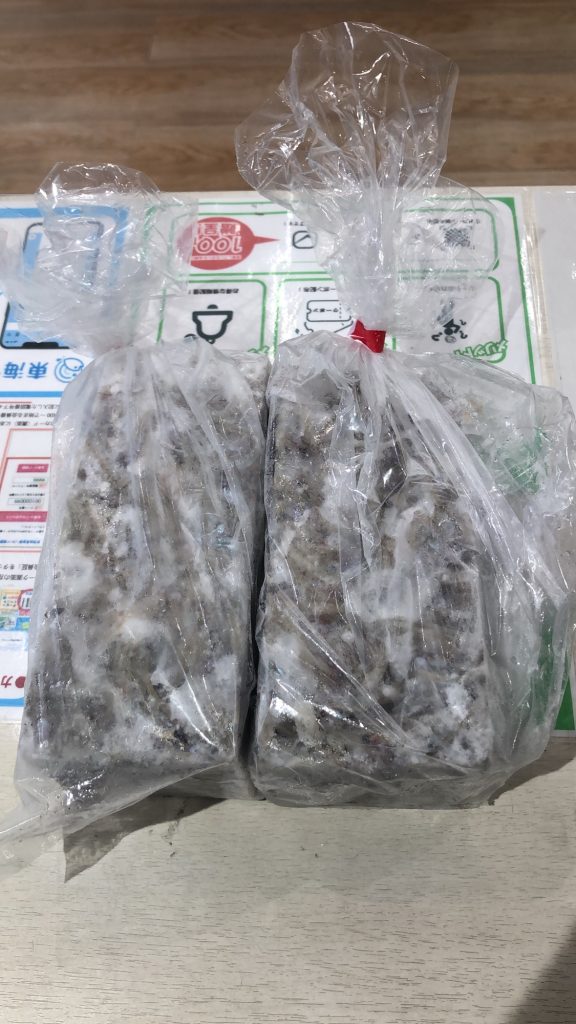冷凍生シラス入荷‼️