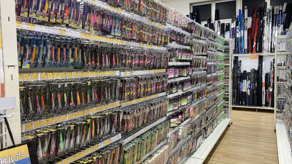 ヒラメルアー品揃えアップ⤴️