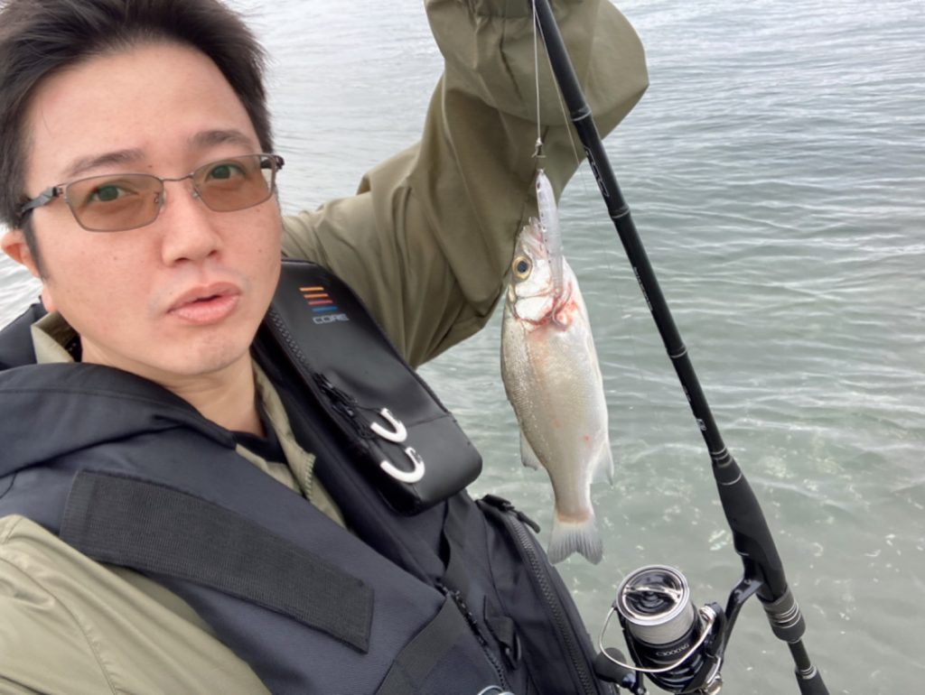 浜名湖のセイゴはS.P.M.で！