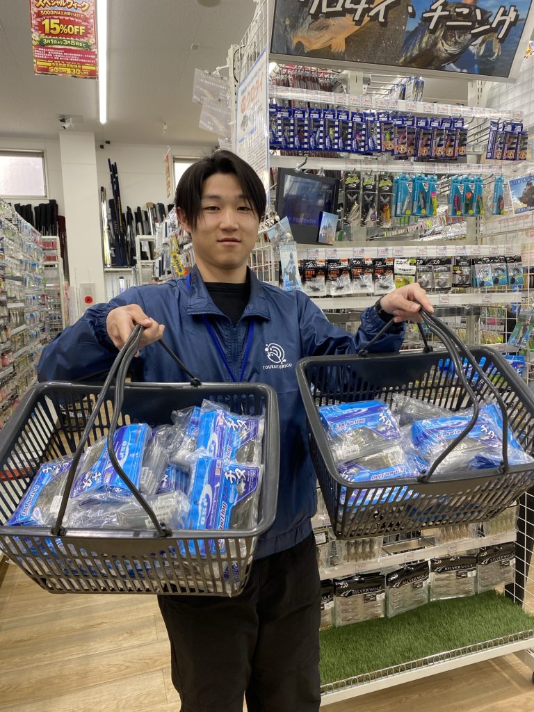 こんにちは東海釣具の永徳です。